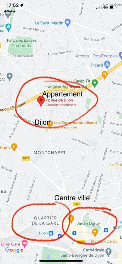 Studio Rue De Dijon Talant Ngoại thất bức ảnh